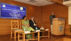 5th India-Bangladesh Security Dialogue held on 2-3 April 2014 at ORF in New Delhi, India