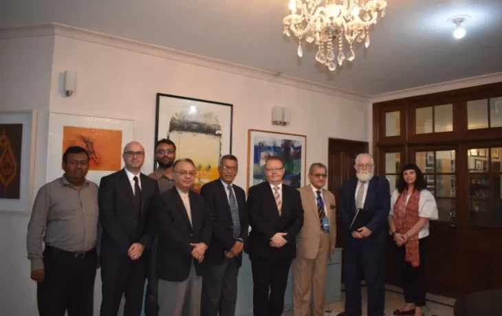 H.E. Mr. Benoit Préfontaine , High Commissioner of Canada to Bangladesh visited the Bangladesh Enterprise Institute (BEI)
