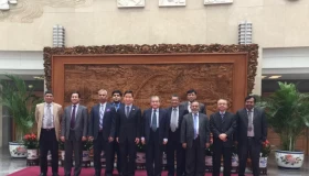 A BEI delegation led by Amb. Farooq Sobhan, President, BEI, and comprising of senior government officials and senior BEI staff visited the Ministry of Foreign Affairs in Beijing on 14-18 October 2016