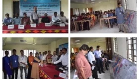 BEI organised a Madrassa-College Wallpaper Competition on the theme – Social Cooperation, Peace and Harmony for Preventing Violent Extremism in Jorgacha Degree College, Santhia Upazila, Pabna on 22 September 2018