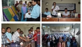 BEI organised a Madrassa-College Wallpaper Competition on the theme – Social Cooperation, Peace and Harmony for Preventing Violent Extremism in Upazila Parishad Auditorium, Shajahanpur Upazila, Bograon 20 September 2018