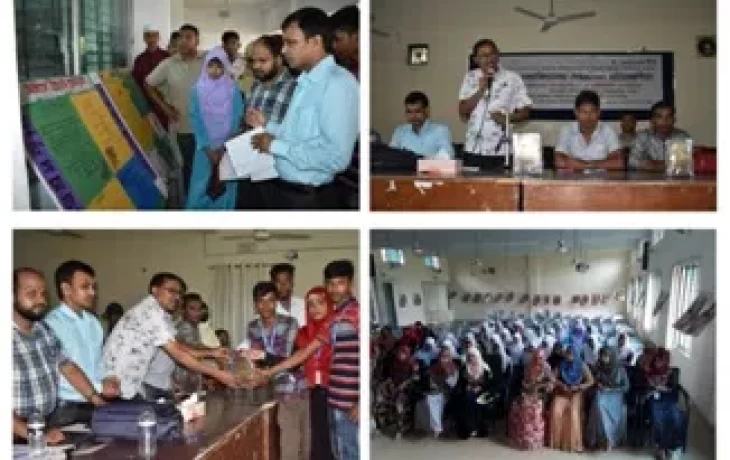 BEI organised a Madrassa-College Wallpaper Competition on the theme – Social Cooperation, Peace and Harmony for Preventing Violent Extremism in Upazila Parishad Auditorium, Shajahanpur Upazila, Bograon 20 September 2018