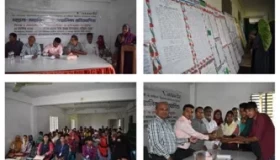 BEI organised a Madrassa-College Wallpaper Competition on the theme – Social Cooperation, Peace and Harmony for Preventing Violent Extremism in Nandigram Upazila, Bograon 19 September 2018