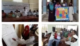 BEI organised a Madrassa-College Wallpaper Competition on the theme – Social Cooperation, Peace and Harmony for Preventing Violent Extremism in Al Madrasatul Jamhuria Kamil Madrasah, Nator Sadar Upazila, Natore on 18 September 2018