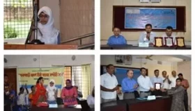 BEI organised a Madrassa-College Debate Competition on the theme – Social Cooperation, Peace and Harmony for Preventing Violent Extremism in Upazila Auditorium, Palashbari Upazila, Gaibandha on 11 September 2018