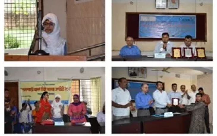 BEI organised a Madrassa-College Debate Competition on the theme – Social Cooperation, Peace and Harmony for Preventing Violent Extremism in Upazila Auditorium, Palashbari Upazila, Gaibandha on 11 September 2018