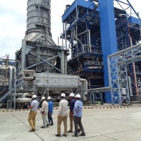 Site Visit by BEI team to Bheramara 410 MW Combined Cycle Power Plant under South Asia Regional Initiative in Energy Integration (SARI/EI) Program, 16 May, 2022