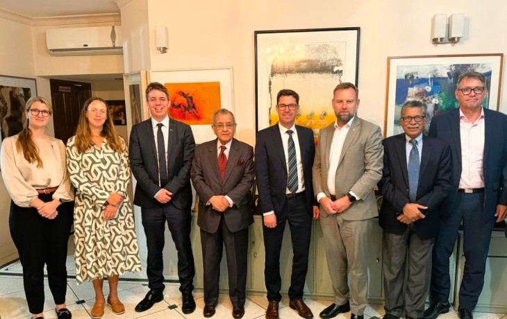 On October 9th, Ambassadors from three Nordic countries visited BEI