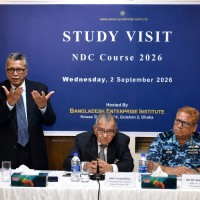 A delegation of over 75 senior military and civil officials from Bangladesh and over a dozen foreign nations, undertaking the 2026 course at the National Defence College, in Dhaka, made a study visit to BEI on 02 September